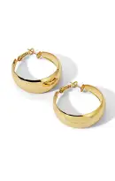 Vanessa Mooney The Luna Hoop Earrings ~ Gold(OS)