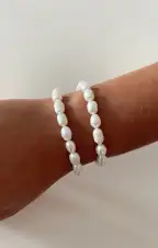 ALV Jewels Arielle Pearl Bracelet ~ Ivory