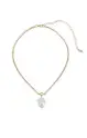 Ettika Baroque Pearl Pendant Snake Chain Necklace ~ Gold/Pearl(OS)