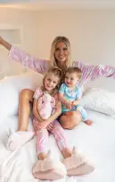 Favorite PJ Set ~ Pink Bunnies Jersey(XS)