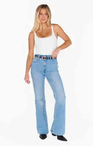 Petit Moments Phoenix Disco Stud Belt ~ Black/Silver(XS/S)