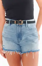 Petit Moments Square Belt ~ Black(XS/S)