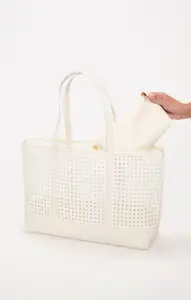 Soleil Tote Bag ~ White(OS)