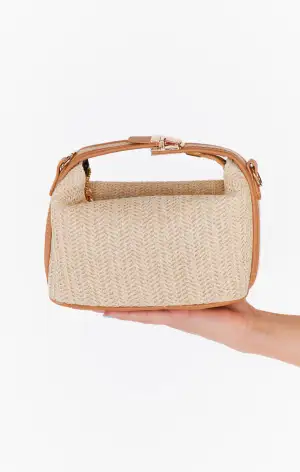 Marissa Woven Bag ~ Natural(OS)