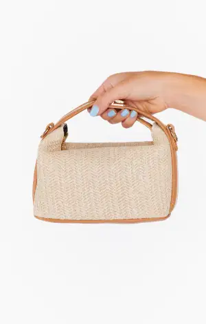 Marissa Woven Bag ~ Natural(OS)
