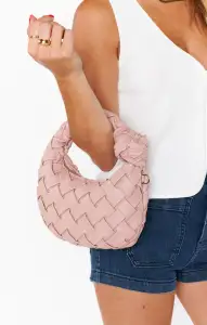 Winnie Woven Bag ~ Light Pink(OS)