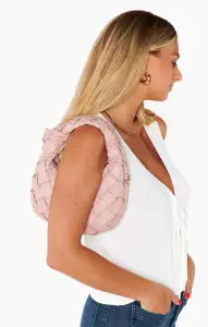 Winnie Woven Bag ~ Light Pink(OS)