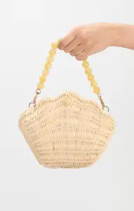 Corsica Shell Bag ~ Natural