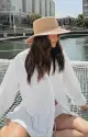 Lack of Color The Wide Inca Bucket Hat ~ Natural(S)
