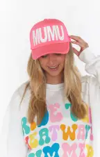 MUMU Trucker Hat ~ Neon Pink(OS)