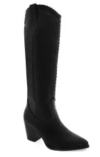 Billini Finley Cowboy Boot ~ Black(6)