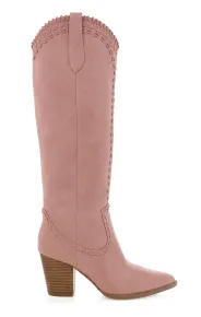 Billini Finley Cowboy Boot ~ Burnished Pink(6)
