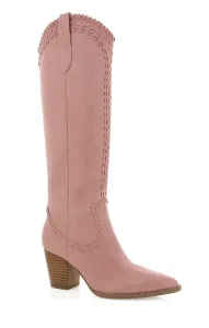 Billini Finley Cowboy Boot ~ Burnished Pink(6)