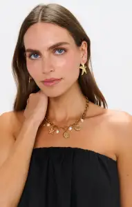 Petit Moments Grayson Necklace ~ Gold(OS)
