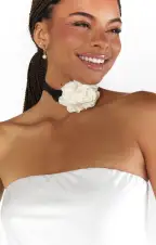 Mumu Weddings x Faithy Jewels Pearl Drop Hoop ~ Gold-Pearl(OS)