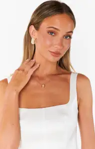 Maisy Hoops ~ Pearl(OS)