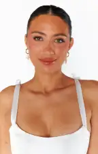 Vanessa Mooney The Lana Pearl Earrings ~ Pearl/Gold(OS)