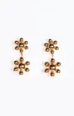 ALV Jewels Flower Lover Drop Studs ~ Gold(OS)