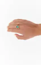 Vanessa Mooney The Amoy Ring ~ Emerald(6)