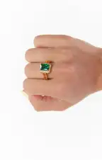Vanessa Mooney The Amoy Ring ~ Emerald(6)