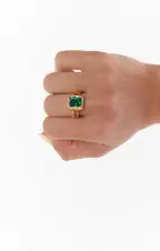 Vanessa Mooney The Amoy Ring ~ Emerald(6)