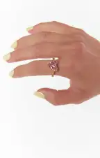 Vanessa Mooney The Romance Ring ~ Pink(6)
