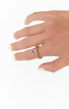 Vanessa Mooney The Romance Ring ~ Pink(6)