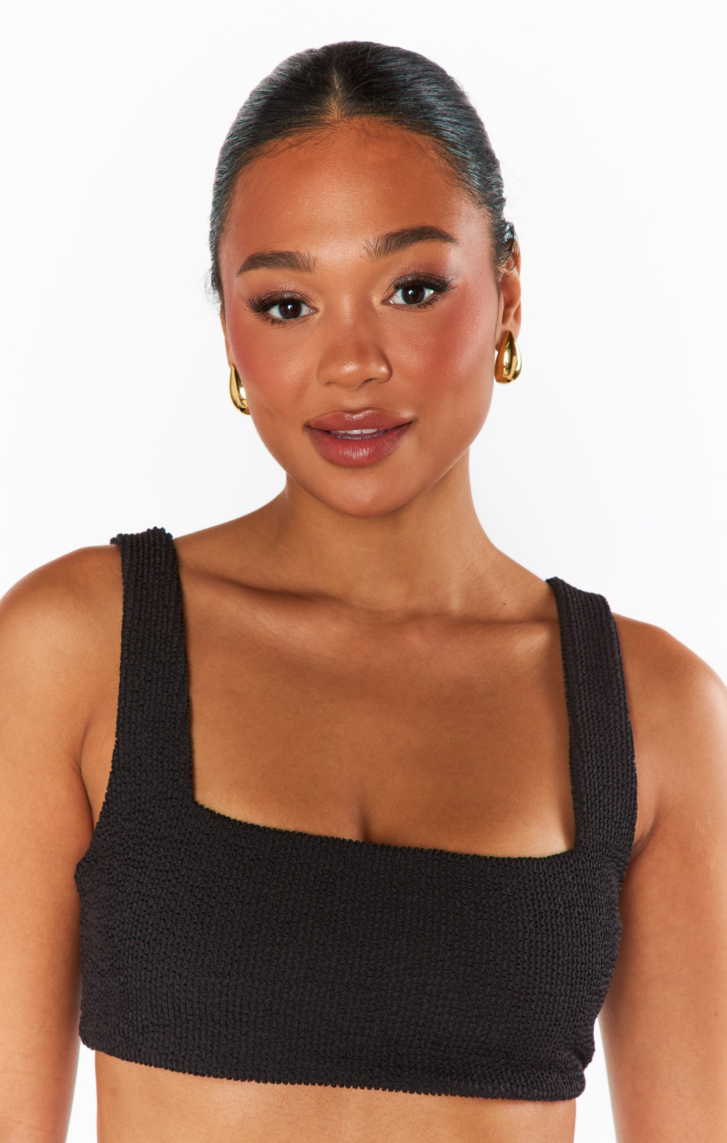 Faithy Jewels Large Teardrop Earring ~ Gold(OS)