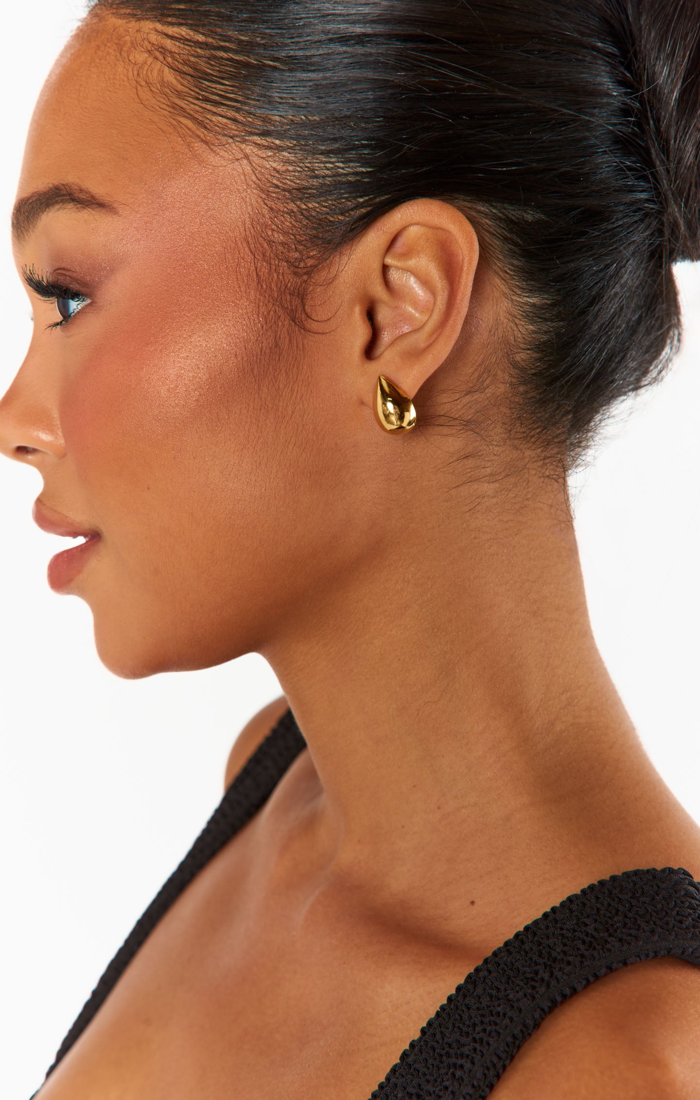 Faithy Jewels Mini Teardrop Earring ~ Gold(OS)
