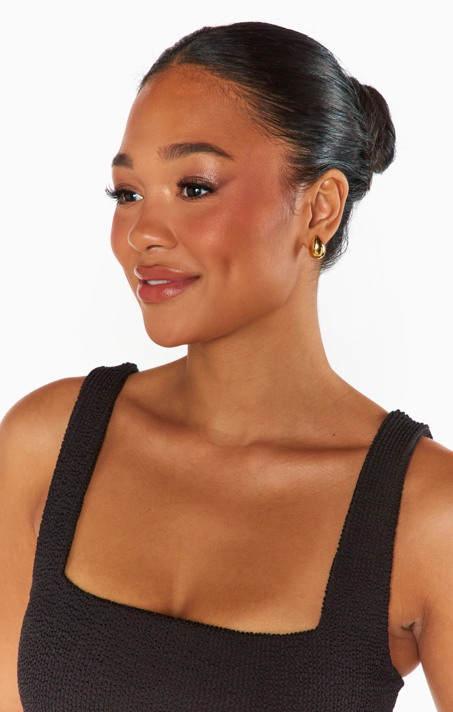 Faithy Jewels Mini Teardrop Earring ~ Gold(OS)