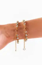 Faithy Jewels Isla Bracelet ~ Crystal(OS)