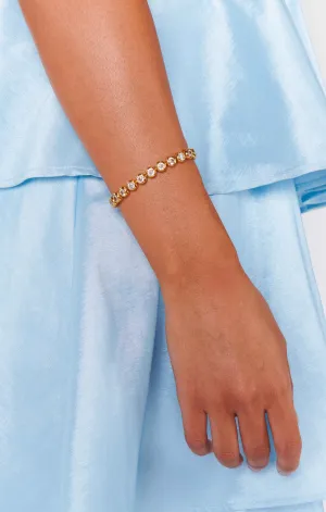 Bracha Brentwood Tennis Bracelet ~ Gold(OS)