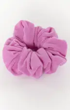 Scrunchie ~ Purple Pink Terry(OS)