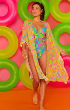 Universal Sarong ~ Neon Tropics(OS)