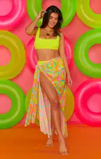 Universal Sarong ~ Neon Tropics