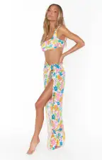 Long Leyla Sarong ~ Petal Pop(XS/S)