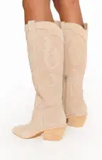 Dolce Vita Samsin Cowboy Boot ~ Taupe(6)