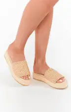 Matisse Cairo Platform Sandal ~ Beige(6)
