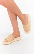 Matisse Cairo Platform Sandal ~ Beige(6)