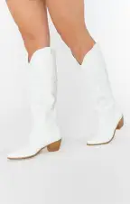 Billini Urson Wide Calf Boot ~ White(6)