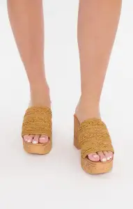 Seychelles Applause Woven Heel ~ Tan(6)