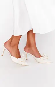 Dolce Vita Kayli Heel ~ White Satin(6)