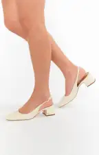 Sam Edelman Terra Kitten Heel ~ Modern Ivory(6)