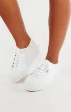 Superga 2790 Platform Sneakers ~ White(6)
