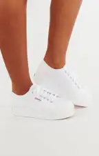 Superga 2790 Platform Sneakers ~ White