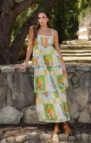 Peyton Midi Dress ~ Country Bouquet(XS)