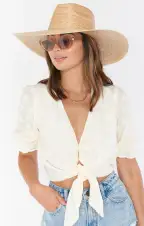 Lack of Color Palma Wide Brim Hat ~ Natural