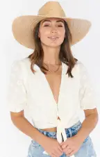 Lack of Color Palma Wide Brim Hat ~ Natural(S/M)