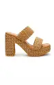 Matisse Gem Platform Heel ~ Cognac(6)