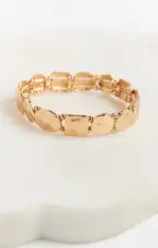 Rivalry Hammered Bracelet ~ Gold(OS)